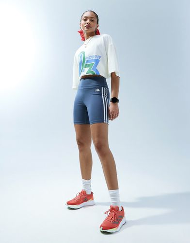 Adidas - Training Essentials - Leggings corti con tre strisce - adidas performance - Modalova