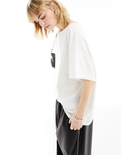 Lydia - T-shirt extra larga bianca - AllSaints - Modalova