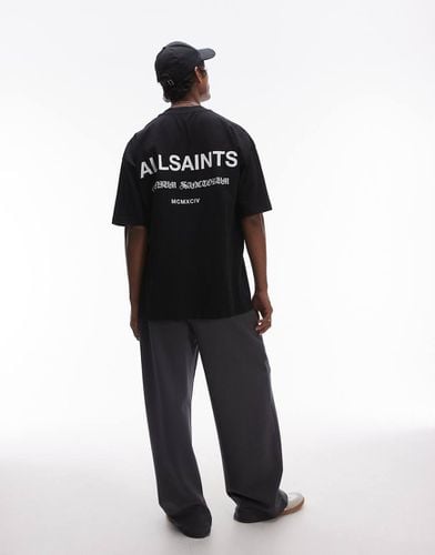 Sanctum - T-shirt oversize nera - AllSaints - Modalova