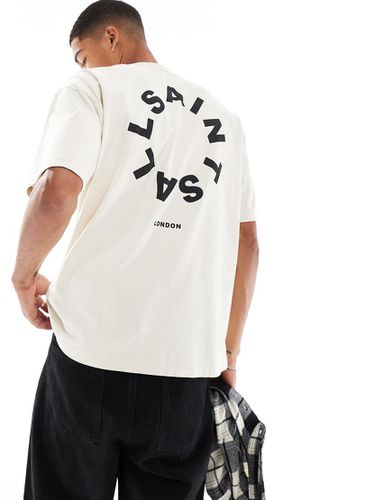 Tierra - T-shirt oversize sporco - AllSaints - Modalova