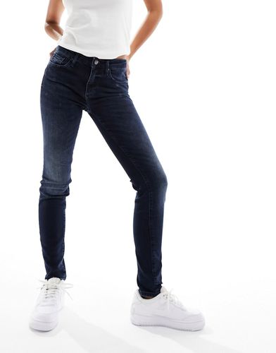 Jeans a vita medio alta blu scuro super skinny effetto push up - Armani Exchange - Modalova