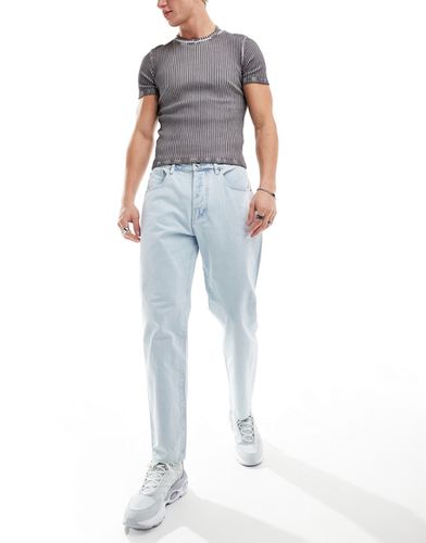 Jeans ampi affusolati lavaggio chiaro - Armani Exchange - Modalova