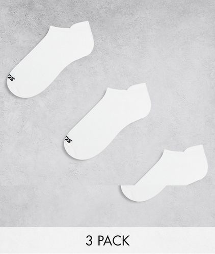 Confezione da 3 paia di calzini sportivi bianchi - ASOS - Modalova