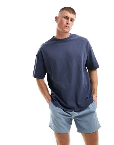 Icon - T-shirt da allenamento oversize quick dry blu - ASOS - Modalova