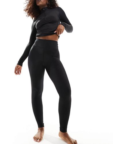 Leggings da nuoto neri - ASOS - Modalova