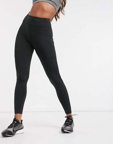 Leggings da corsa allacciati in vita con logo iconico - ASOS - Modalova