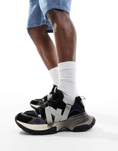 Chunky sneakers nere - ASOS DESIGN - Modalova