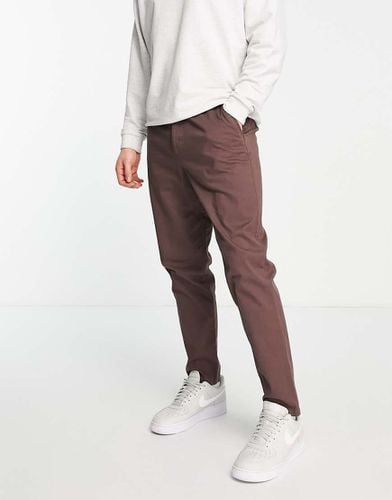 Chino affusolati scuro - ASOS DESIGN - Modalova