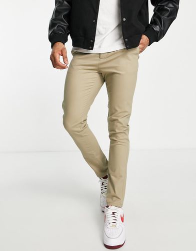 Chino skinny kaki chiaro - ASOS DESIGN - Modalova