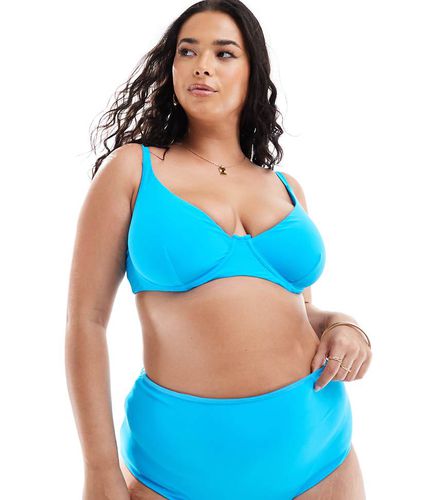 ASOS DESIGN Curve - Slip bikini a vita alta mix and match acceso - ASOS Curve - Modalova