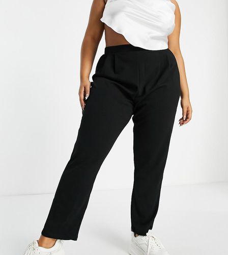 ASOS DESIGN Curve - Pantaloni da abito affusolati in jersey - ASOS Curve - Modalova