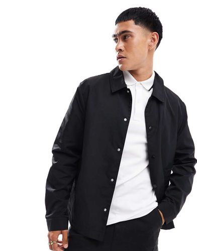 Giacca harrington leggera nera - ASOS DESIGN - Modalova