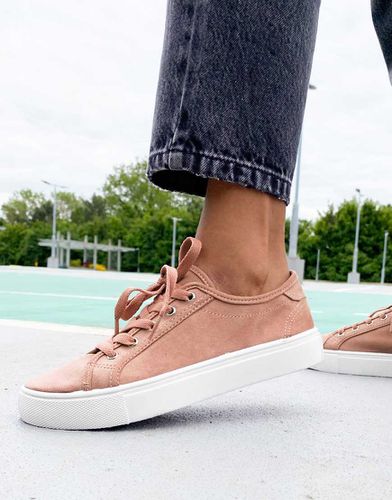 Dizzy - Sneakers stringate beige caldo - ASOS DESIGN - Modalova