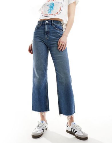 Easy - Jeans dritti taglio corto scuro medio - ASOS DESIGN - Modalova