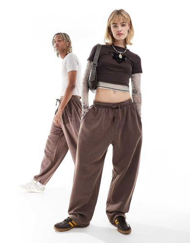 Joggers unisex a palloncino bordeaux - ASOS DESIGN - Modalova