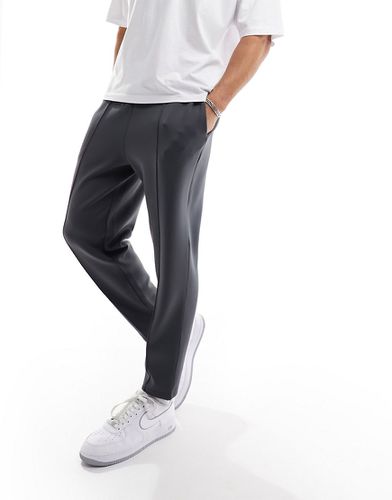 Joggers affusolati grigi in tessuto scuba - ASOS DESIGN - Modalova