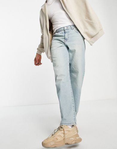 Jeans larghi lavaggio chiaro sfumato - ASOS DESIGN - Modalova