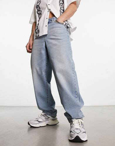 Jeans larghi lavaggio chiaro vintage - ASOS DESIGN - Modalova