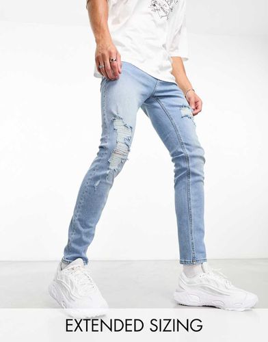 Jeans skinny lavaggio chiaro - ASOS DESIGN - Modalova