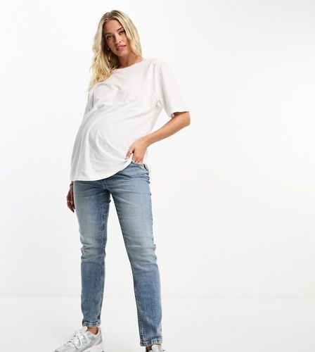 ASOS DESIGN Maternity - Mom jeans confortevoli slim medio - ASOS Maternity - Modalova