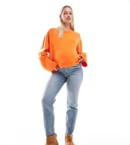 ASOS DESIGN Maternity - Mom jeans confortevoli slim medio - ASOS Maternity - Modalova