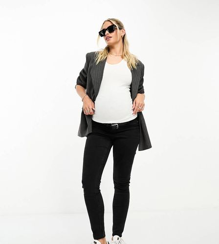 ASOS DESIGN Maternity - Jean skinny - délavé - Asos Maternity - Modalova