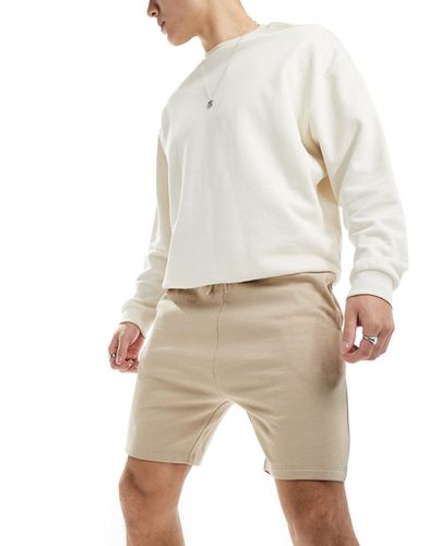 Pantaloncini skinny beige - ASOS DESIGN - Modalova