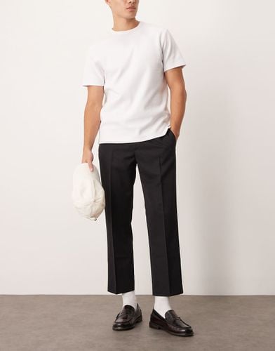 Pantaloni a sigaretta eleganti neri - ASOS DESIGN - Modalova