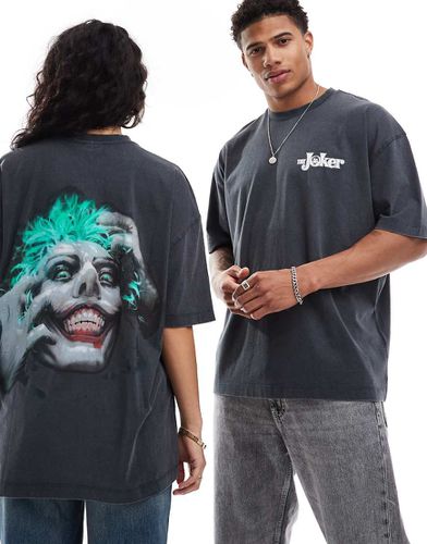 T-shirt unisex oversize slavato con grafiche "The Joker" - ASOS DESIGN - Modalova