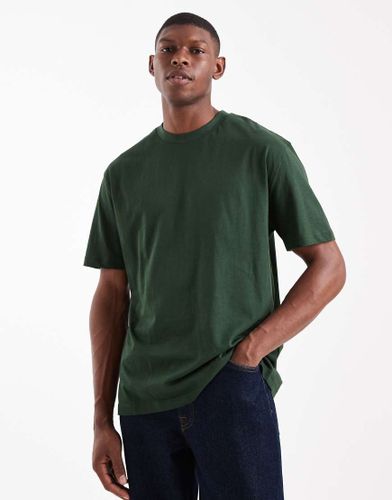 T-shirt basique décontracté - foncé - Asos Design - Modalova