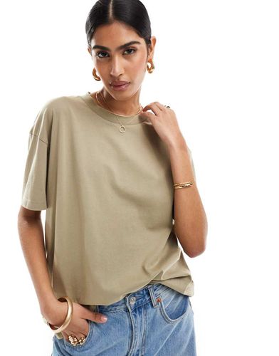 T-shirt oversize kaki slavato - ASOS DESIGN - Modalova