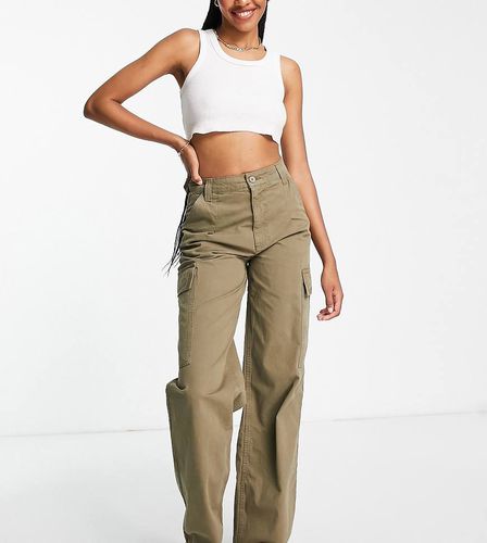 ASOS DESIGN Tall - Pantaloni cargo oversize kaki - ASOS Tall - Modalova