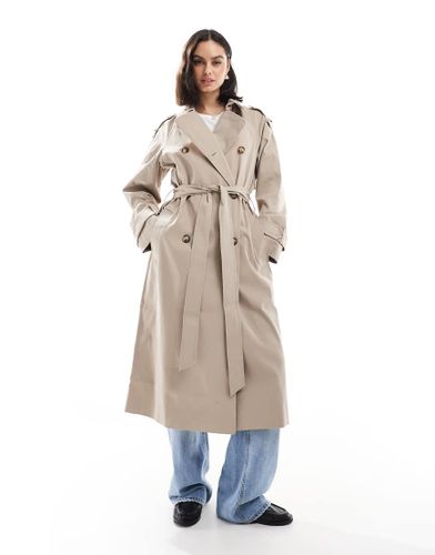 Trench-coat long - Champignon - Asos Design - Modalova