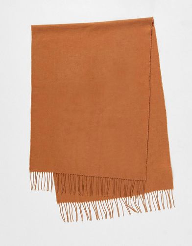 Sciarpa in maglia color cammello - Boardmans - Modalova