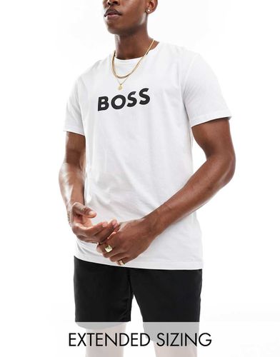 Boss - T-shirt bianca da mare - BOSS Bodywear - Modalova