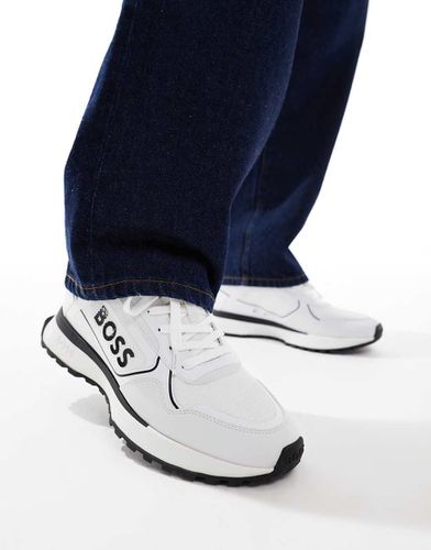 BOSS - Jonah - Sneakers stile runner nere - BOSS by Hugo Boss - Modalova