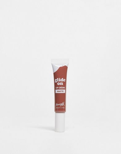 Matte Glide On Lip Crème - Crema per labbra - Hot Cocoa - Barry M - Modalova
