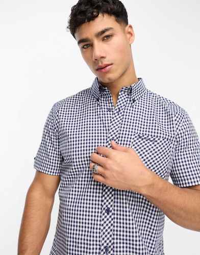 Camicia a quadri a maniche corte - Ben Sherman - Modalova