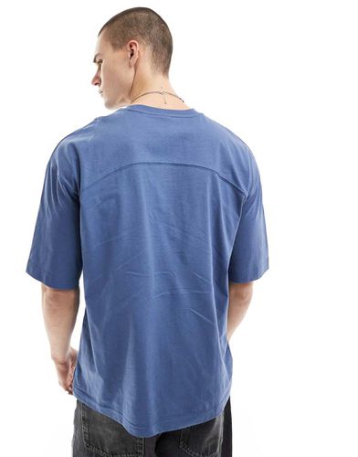 Bershka - T-shirt oversize blu - Bershka - Modalova