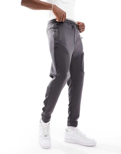 Joggers antracite a pannelli - Bershka - Modalova