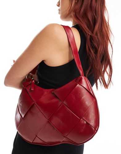 Borsa da spalla bordeaux - Glamorous - Modalova