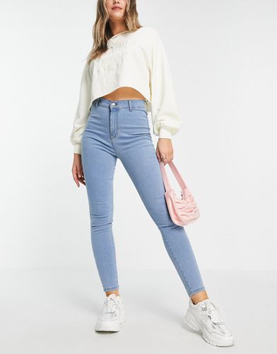 Chloe - Jeans skinny elasticizzati a vita alta stile disco, lavaggio azzurro - Don't Think Twice - Modalova