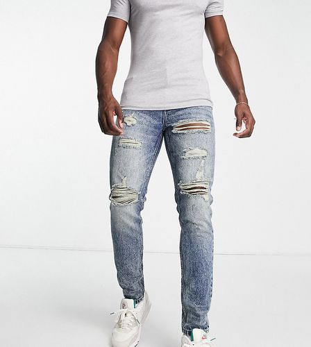 Jeans corti affusolati blu scuro vintage - Don't Think Twice - Modalova