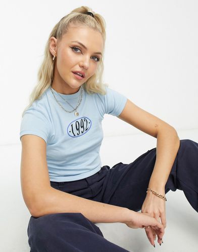 T-shirt baby anni '90 con stampa "1992" - Daisy Street - Modalova