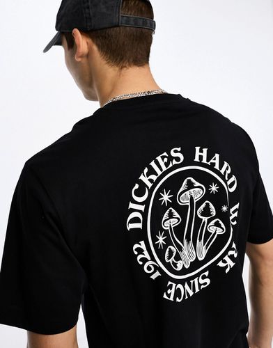 Bayside Gardens - T-shirt nera con stampa sul retro - Dickies - Modalova