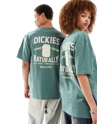 Elliston - T-shirt con stampa sul retro scuro - Dickies - Modalova
