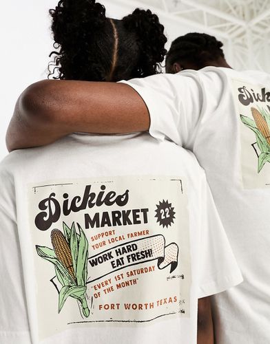Grainfield - T-shirt bianca con stampa sul retro di poster vintage - Dickies - Modalova