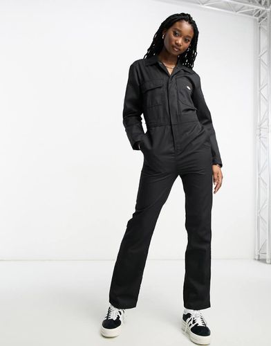 Haughton - Tuta jumpsuit nera a maniche lunghe - Dickies - Modalova