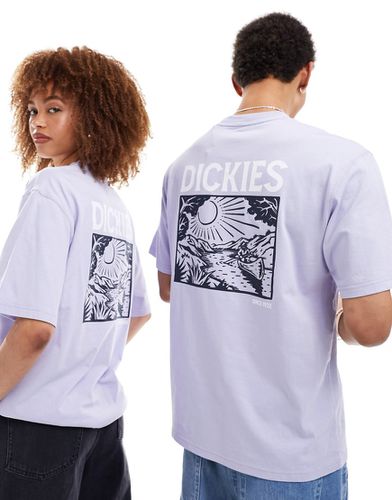 Patrick Springs - T-shirt lilla con stampa sul retro - Dickies - Modalova