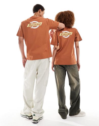 Ruston - T-shirt con stampa sul retro marrone - Dickies - Modalova